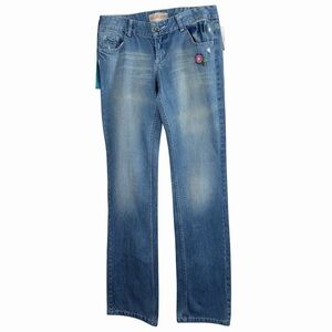 ZARA TRF Floral Embroidered Bootcut Jeans NWT Size 10 – Extra Long Inseam